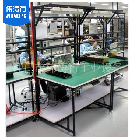 實驗室工作臺 電子電器生產(chǎn)線不銹鋼工作臺 流水線自動化工作臺