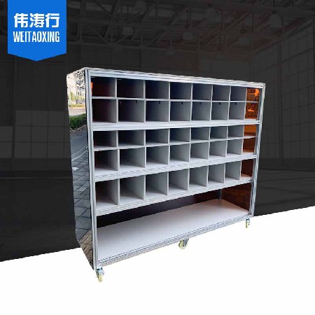 鋁型材模具柜 供應(yīng)生產(chǎn)數(shù)控模具柜 模具工具零件備品柜 儲(chǔ)物柜